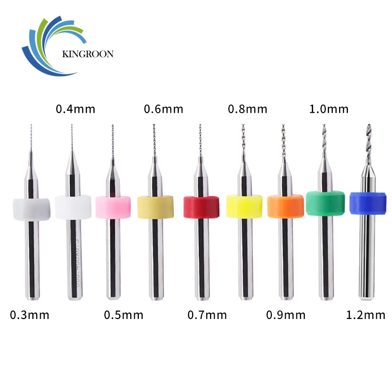 

KINGROON 10pcs Nozzle Cleaning Needle Drill 3D Printer Parts 0.2mm 0.3mm 0.4mm 0.5mm 0.6mm 0.7mm E3D V5 V6 MK7 MK8 Nozzle Drill