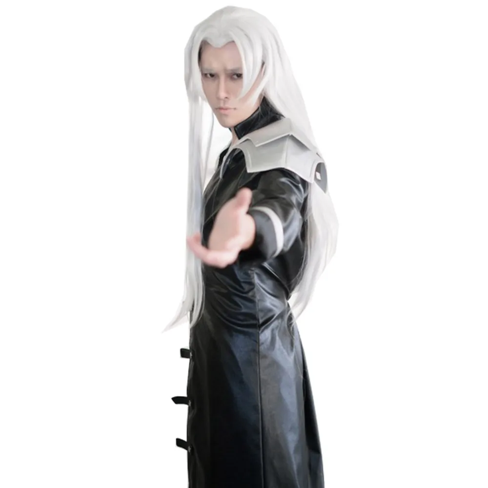 

2020 Final Fantasy VII Advent Children Sephiroth Shin'Ra Hero Uniform Game Cosplay Costume