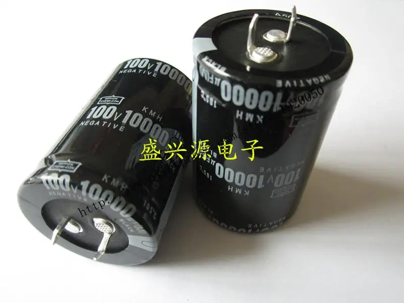 stock hard foot type aluminum electrolytic capacitor 100v10000uf 10000uf100v volume: 35x50