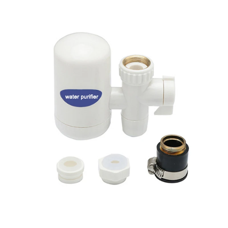 Kraan Water Filter Met Wasbare Keramische Filter Cartridge Kraan Waterzuiveraar Voor Huishoudelijke Keuken Kraan Percolator