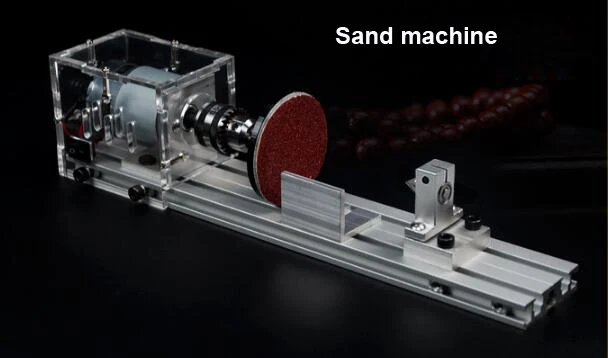 Minimáquina de torno para carpintería DIY, cuentas de pulido de Buda, fresas de madera, taladro, herramienta rotativa, tornillo de banco CNC, DC12-24V