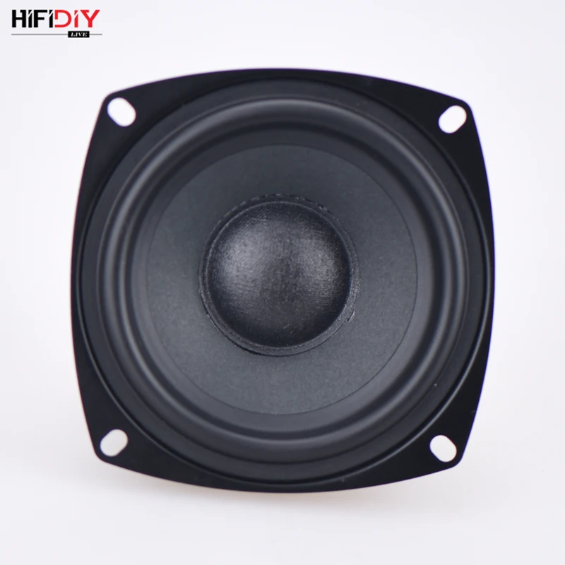 HIFIDIY LIVE HIFI 4 inch 4.5" Midbass Woofer speaker Unit  4 / 8 OHM 50W cotton and hemp fiber basin Loudspeaker B4-105S