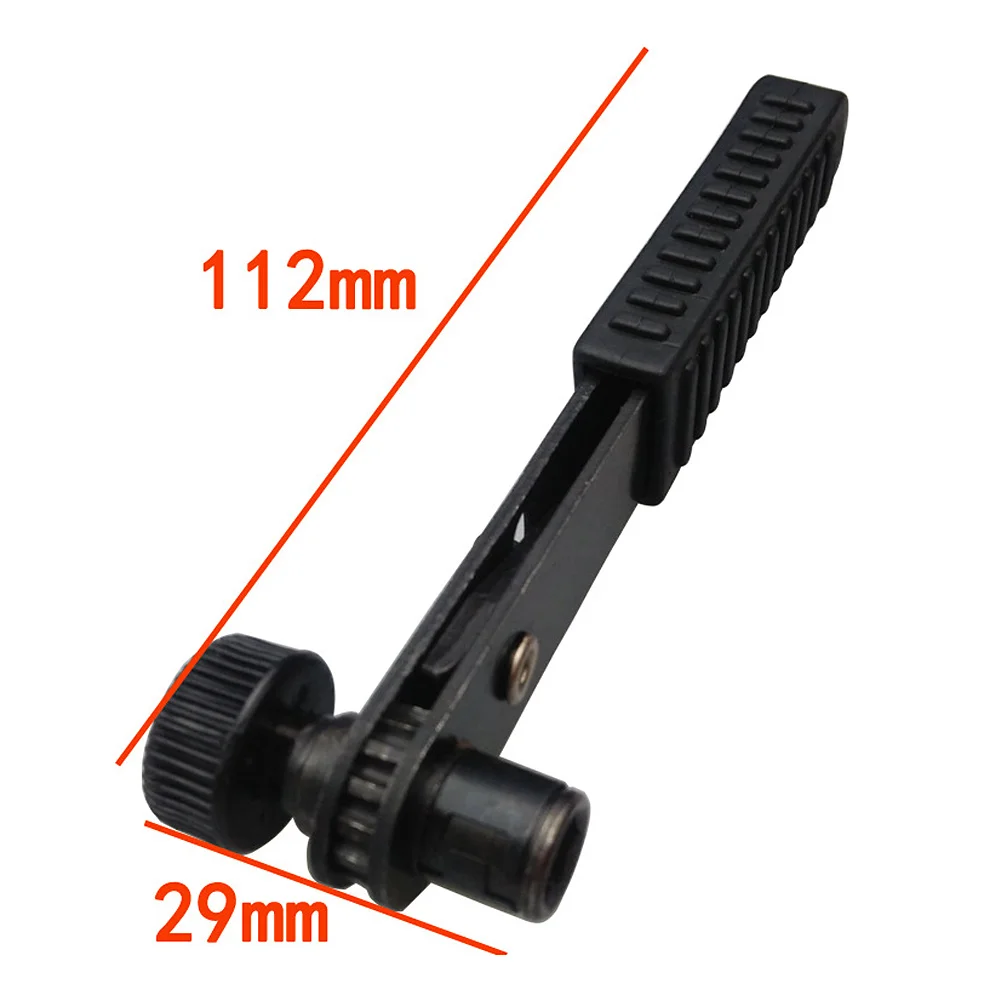 Mini 1/4 Inch 6.35mm Universal Wrench Ratchet Screwdriver Rod Holder Quick Socket Wrench Hand Tool Black