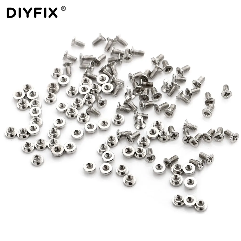 

DIYFIX Screws Nuts Bolt for Ceramic Tweezers Assortment Kit Fastener Hardware Stainless Steel Screw Bolt Nut