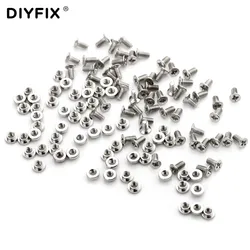 DIYFIX Schroeven Moeren Bolt voor Keramische Pincet Assortiment Kit Sluiting Hardware Rvs Bout Moer