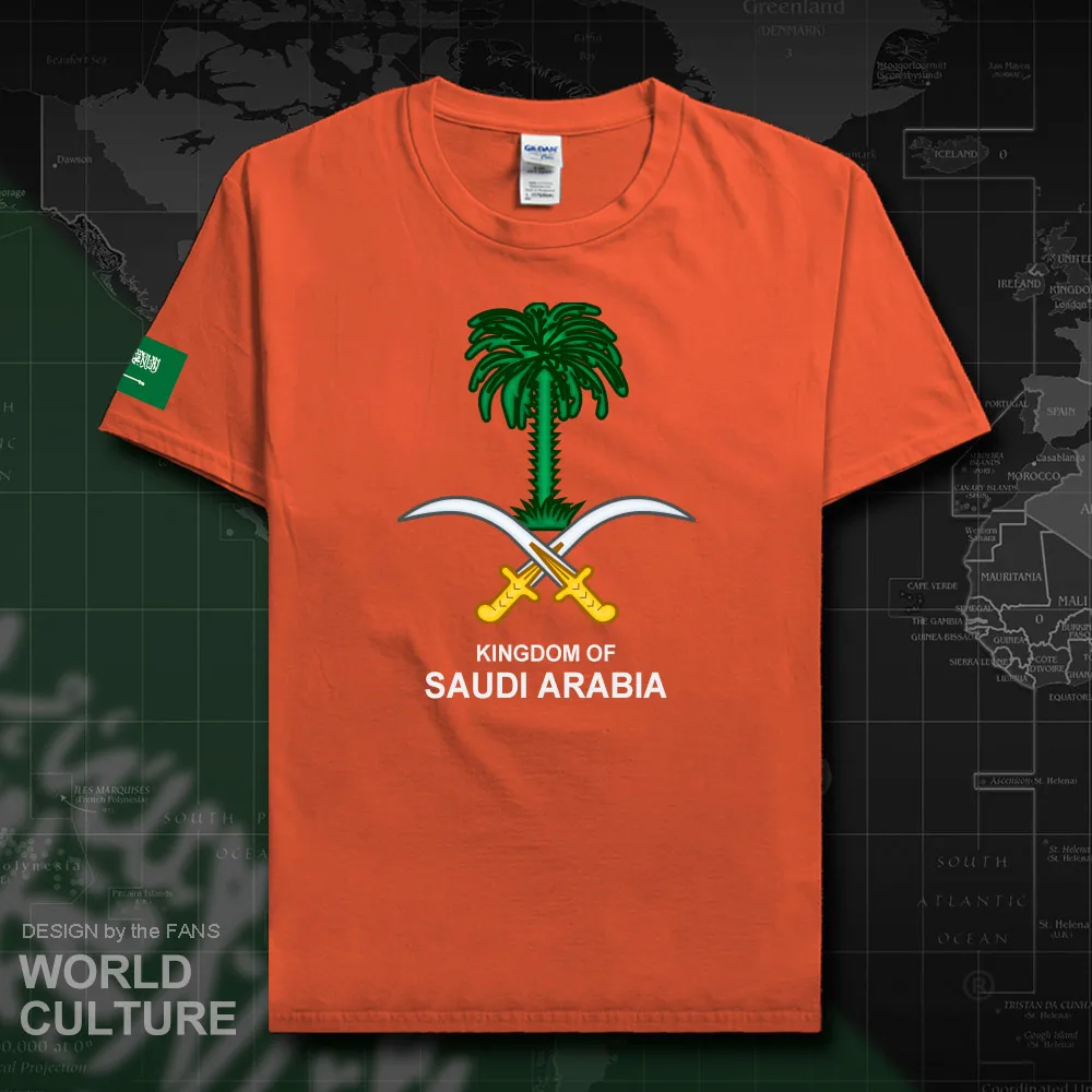 Saudi Arabia Saudi Arabian SA SAU men t shirt fashion 2019 jersey nation team 100% cotton t-shirt fitness clothing tees new 20