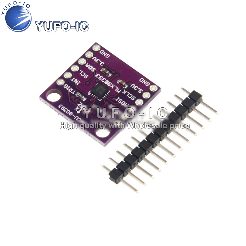 90393 MLX90393 Displacement Angle Rotation Of 3 D Digital three-dimensional Hall Sensor Location