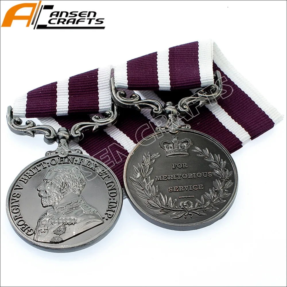 WW1 Meritorious Service Georgivs V British Military Medal
