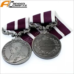 WW1 Meritorious Service Georgivs V British Military Medal