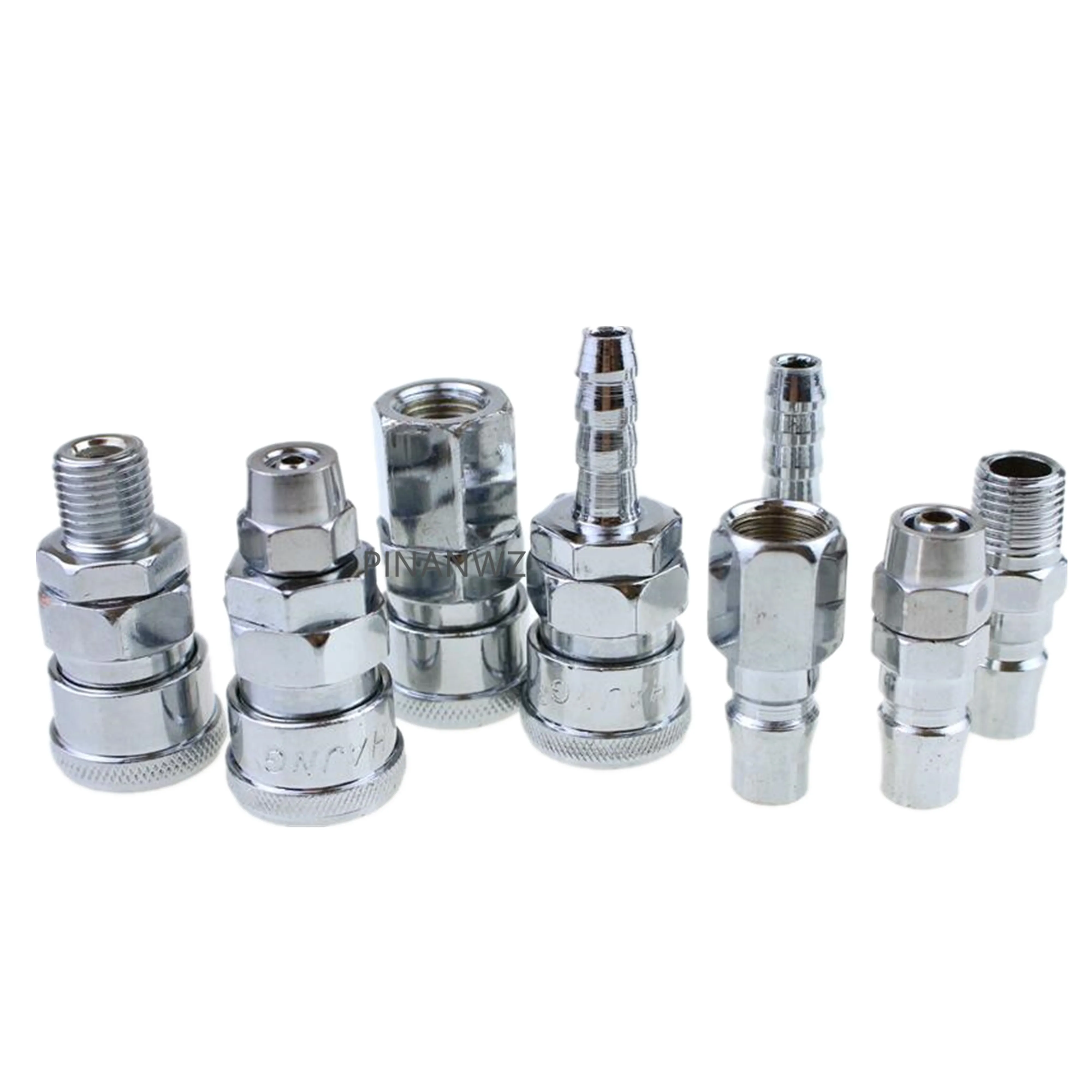 Pneumatic fitting C type Quick connector High pressure coupling PP20 SP20 PF20 SF20 PH20 SH20 PM20 SM20 work on Air compressor