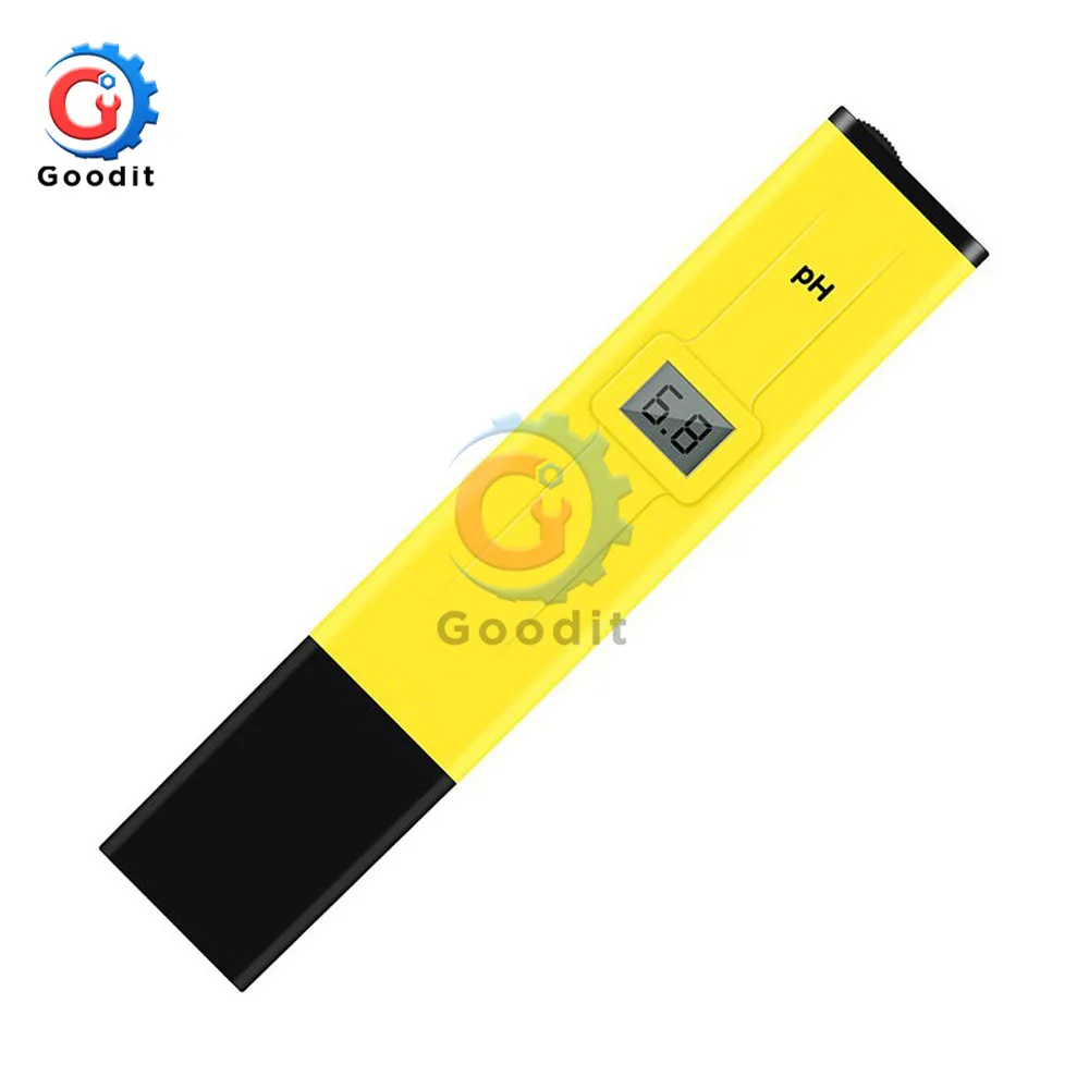 Digital PH Meter PH Pen Tester Acidity Water PH Meter Professional for Home School Laboratory Aquaculture Aquarium Swimming Pool