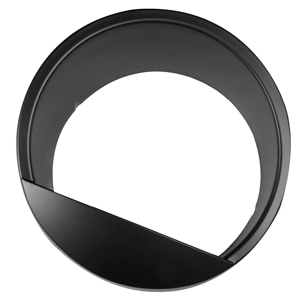 2pcs Angry Eyes Black Bezels Front Light Headlight Trim Cover ABS For Jeep Wrangler Accessories Rubicon Sahara JK 07-17