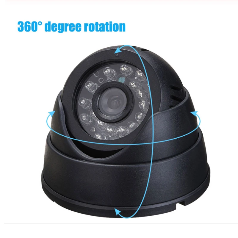 Home Security DVR Dome USB Camera 1G-32G TF Card Slot Support Loop Recording Day Night Vision View Mini recorder