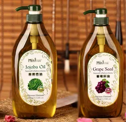 Olio di jojoba Olio di Mandorle Dolci olio Di Germe Di Grano di Semi D'uva Rosa Canina Zenzero Oliva Massaggio Composto di Oli Per Il Salone di Bellezza Attrezzature 750 ml