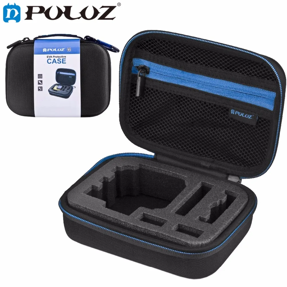 PULUZ For Go Pro Accessories Waterproof Carrying Travel Case for GoPro HERO5 HERO4 Session  HERO 5  4 3+ Size: 16cm x 12cm x 7cm