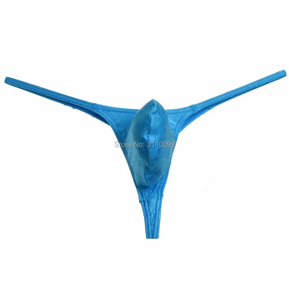 New Arrival Sexy Bikini Men\'s thongs and g strings Sexy Protruding Penis Pouch Male Thong Underwear Underpants Men Tanga T-Back