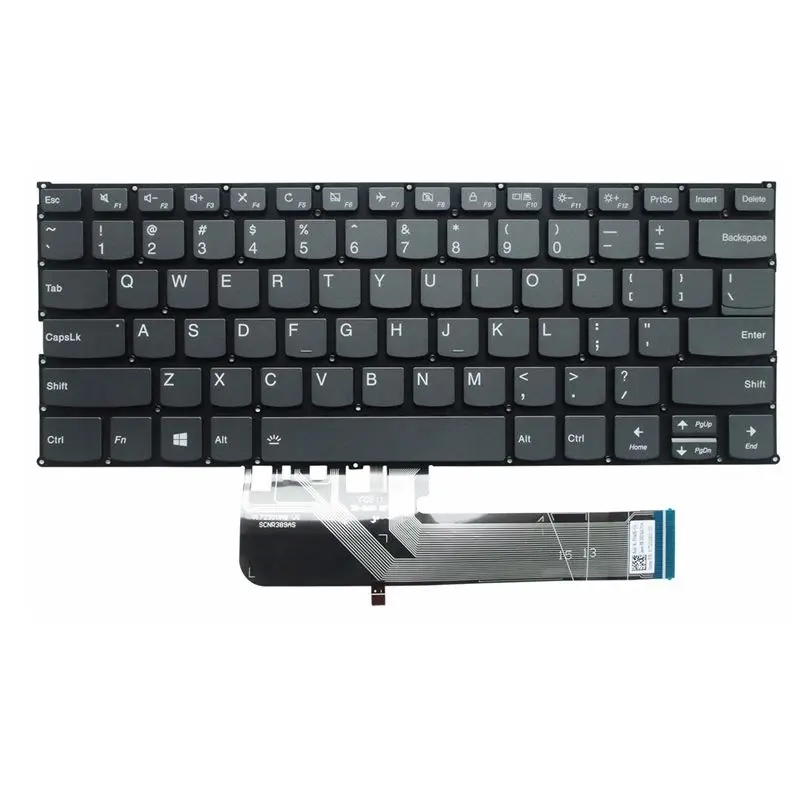 US/SP Keyboard for Lenovo S540-14IWL K4-IWL C340-14IWL 14API C740-14 S740-14 K4e-IML Flex14 81SQ K3-IWL K4e-IML Backlit