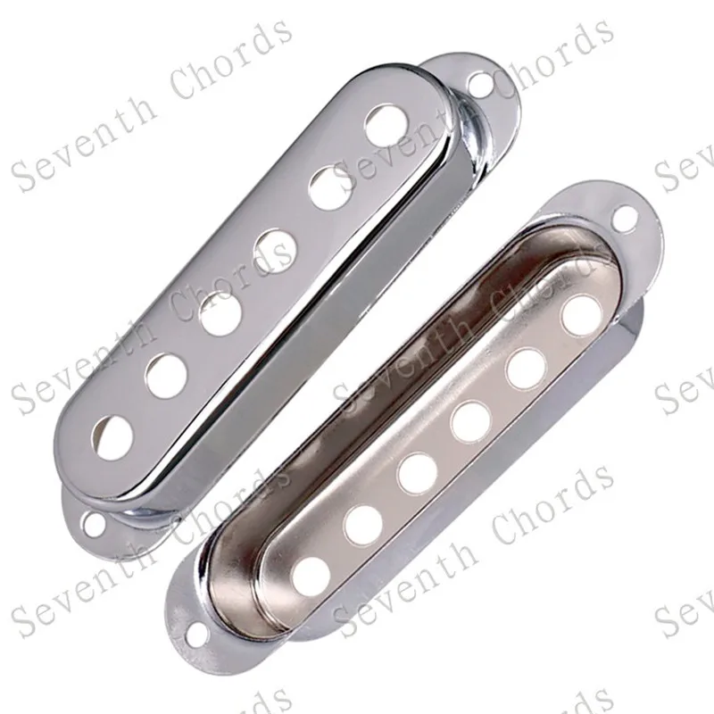 3 Stück Messing-Humbucker-Tonabnehmer mit einzelner Schiene, Tonabnehmerabdeckungen für E-Gitarren-Zubehör, drei Farben zur Auswahl. – Detail 18