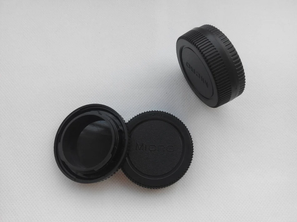 NP3211 Set of Professional Rear Lens Cap + Camera Body Cap for Olympus EPL/EPM & Panasonic GX/GF Micro M4/3