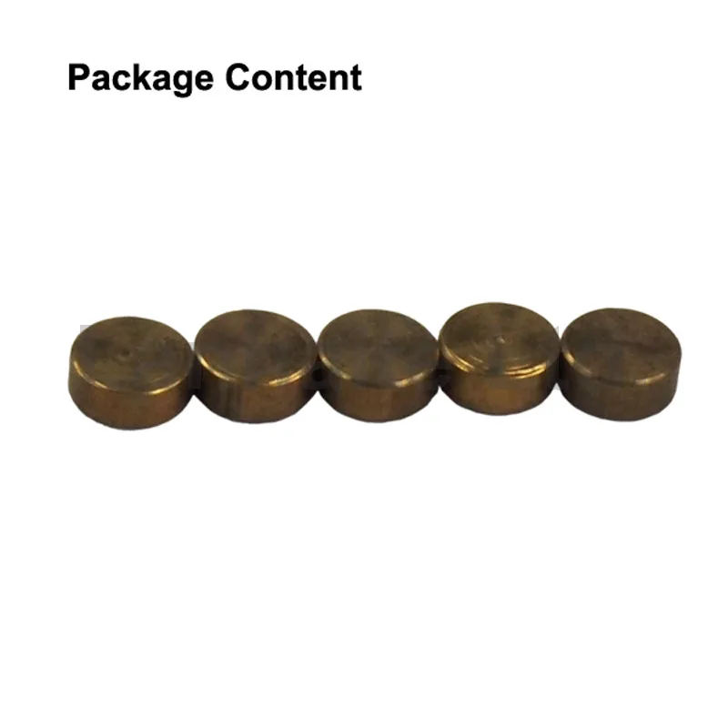 5mm(D) x 2mm(H) Brass Pill (5 pcs)