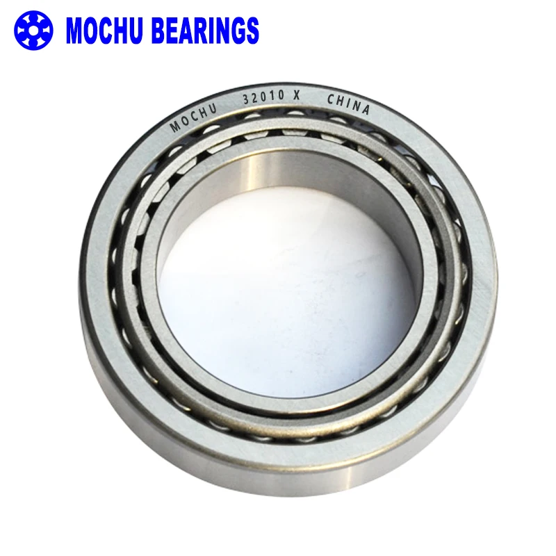 1pcs Bearing 32010 X 50x80x20 32010-X 32010X/Q 2007110 E Cone + Cup MOCHU High Quality Single Row Tapered Roller Bearings