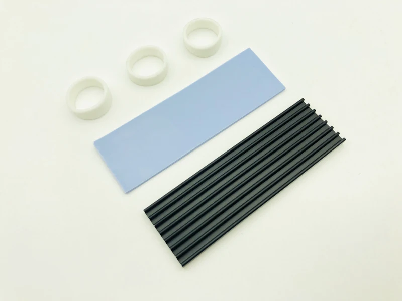 5 PCS Cooler ฮีทซิงค์ความร้อนหม้อน้ำอลูมิเนียม M.2 NGFF Cooling Cooler ความร้อนแผ่นความร้อนสำหรับ M.2 NGFF M.2 NVME SSD