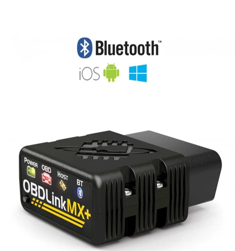 OBDLink MX + OBD2 Scanner Diagnostic Scan TOOL สำหรับ iOS Android BimmerCode BimmerLink พร้อม 10Pin สาย