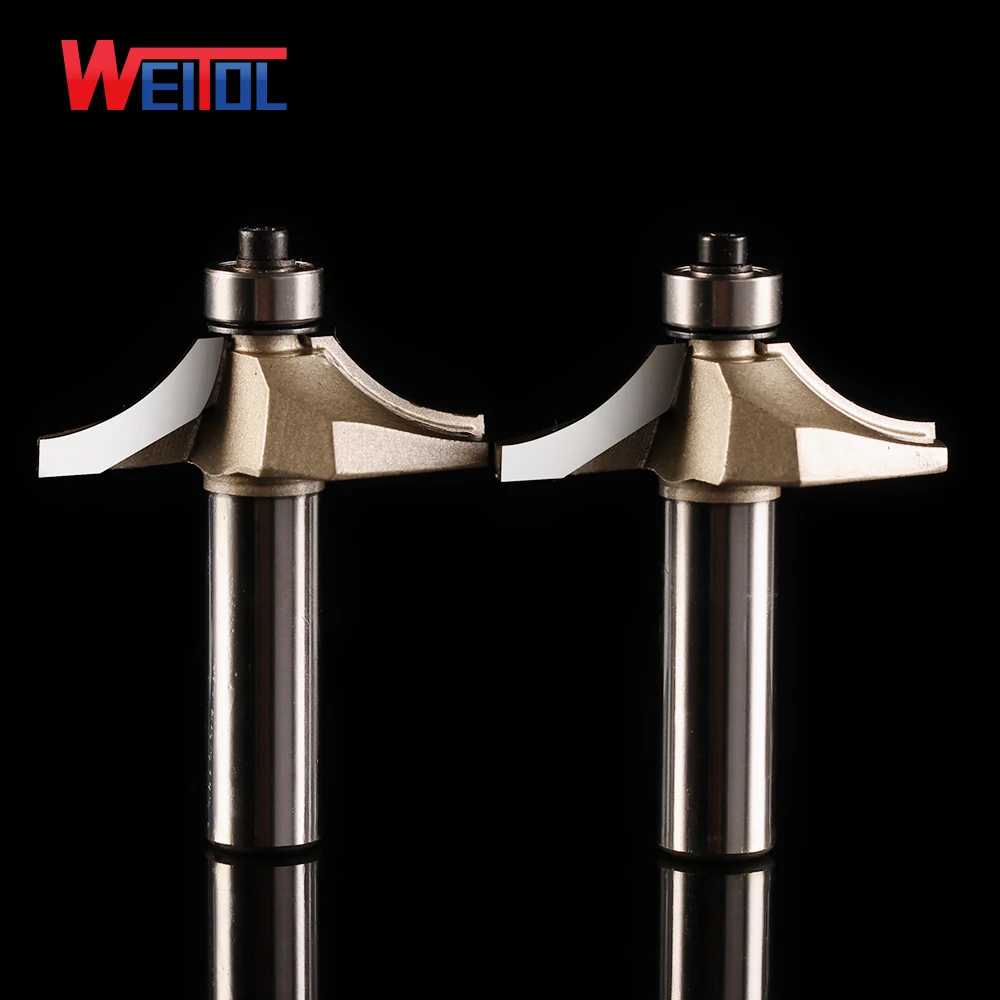 Weitol 1 PCS Woodworking Tools Router Bit Table Edge Bit CNC Door Knife Wood Processing 1/2 SHK free