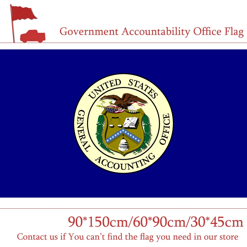 Government Accountability Office Flag American 90*150cm 60*90cm 40*60cm Flying Flag 3x5ft Polyester Custom Banner Metal Grommets