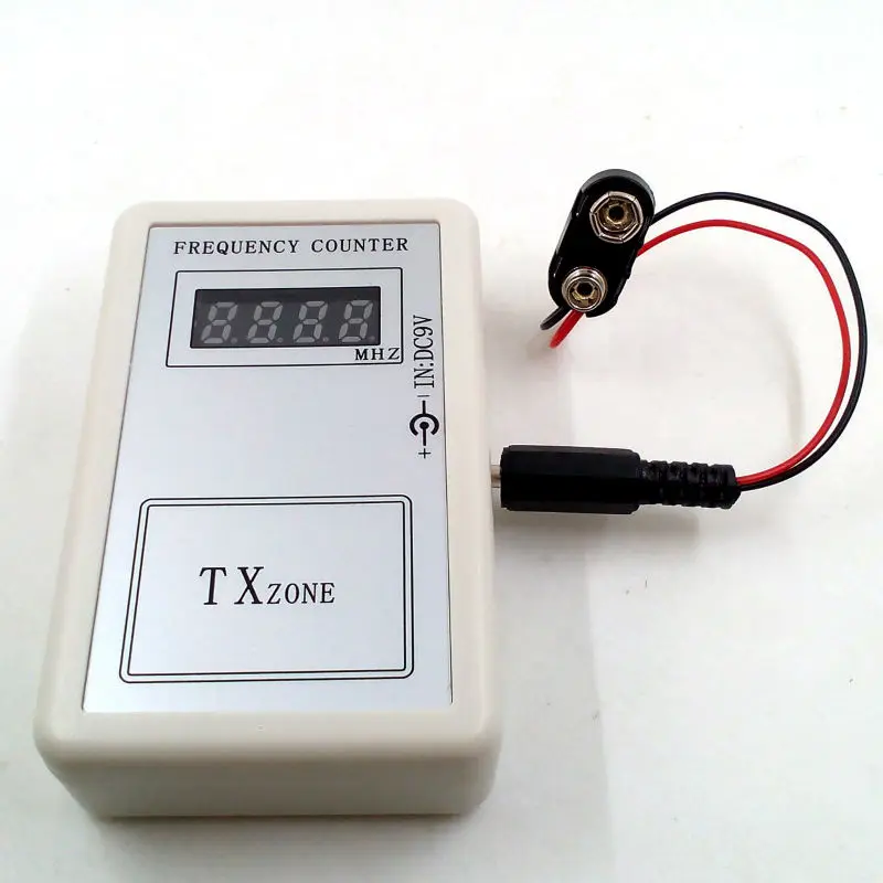 Frequency Indicator Detector Cymometer Remote Control Transmitter Frequency Meter Scanner Frequency Counter Wavemeter 250-450MHZ