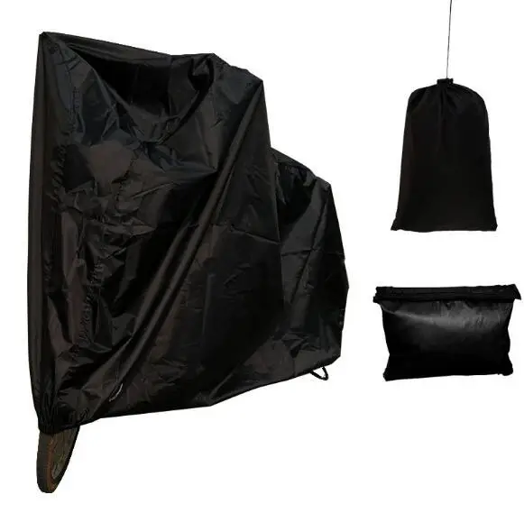 S M L XL الغبار دراجة دراجة هوائية جبلية دراجة نارية سكوتر غطاء للمطر في الهواء الطلق مقاوم للماء المطر المضادة للأشعة فوق البنفسجية حامي