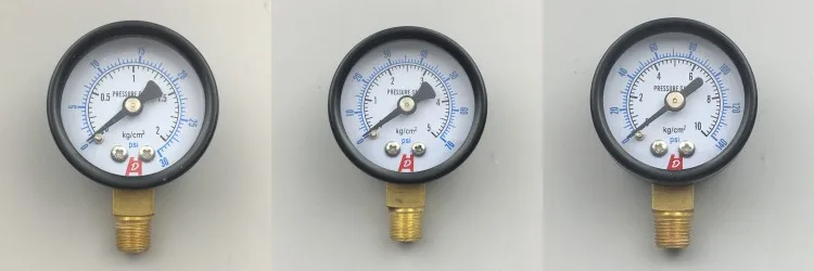 Y-40 Pressure Gauge Barometer Water Pressure Gauge Y40 0-5kg 0-10kg Thread 1/8pt