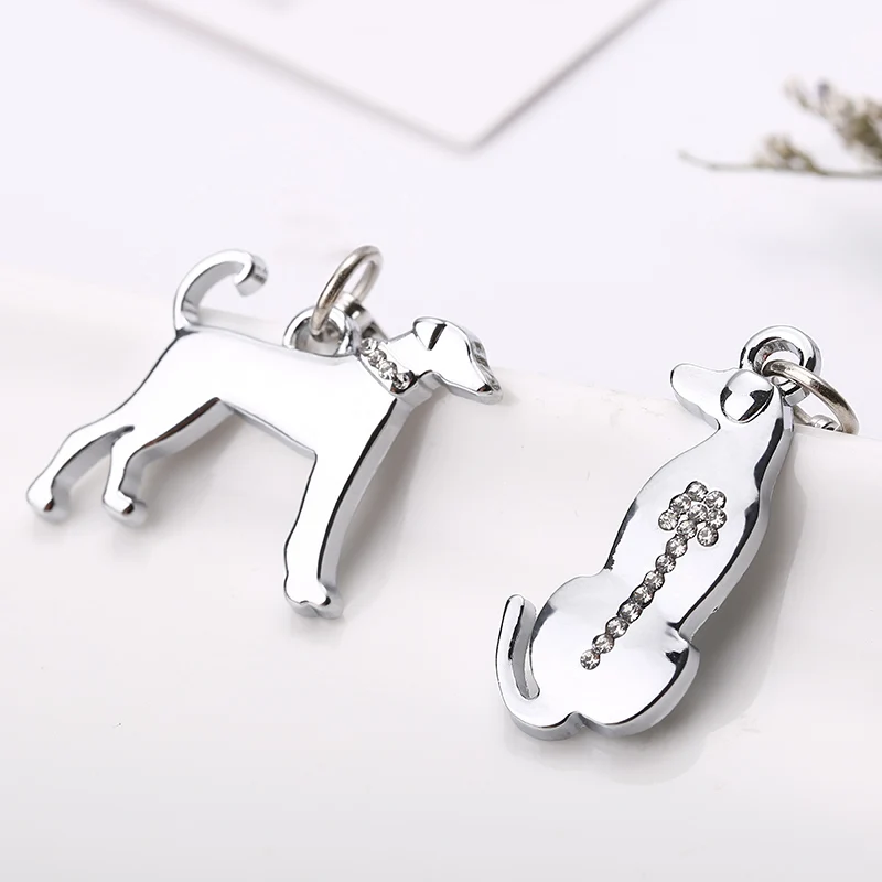 5pcs/lot DIY Fashion jewelry Corgi Dog Charms for Bag Pet Dog Pendant Handbag Charms Animal Charms for woman Making gift