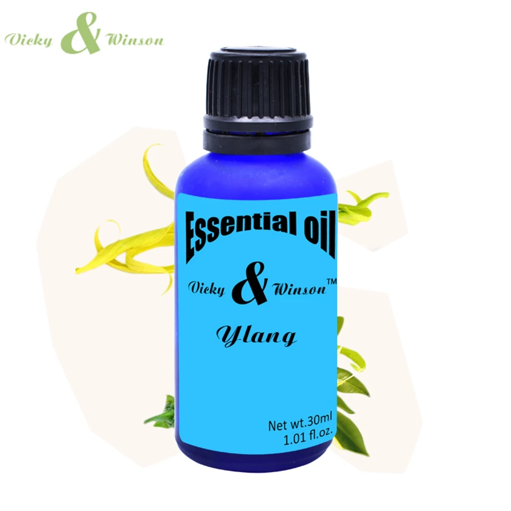 Vicky & winson – huiles essentielles Yilan pour aromathérapie, 30ml, huile d'ylang pour l'entretien des seins, pour le corps, désodorisation spa