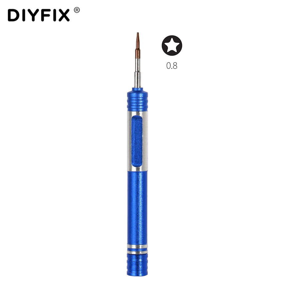 Magnetic Screwdriver 0.6 Y-Type 0.8 Pentalobe 1.5 Cross 2.5 Phillips 2.5 Hex for iPhone DIY Disassemble Opening Repair Tool Set