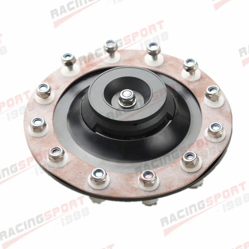 Aluminum Billet Fuel Cell Cap Flush Mount 12 Bolt Anodized