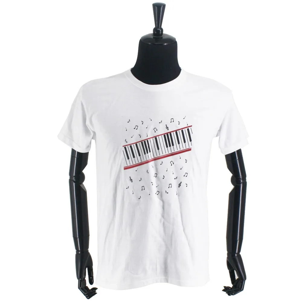 Impersonator Michael Joseph Jackson Costumes Stuff Piano Music Beat It MTV Casual Cotton Punk Shirt Tee Tshirt