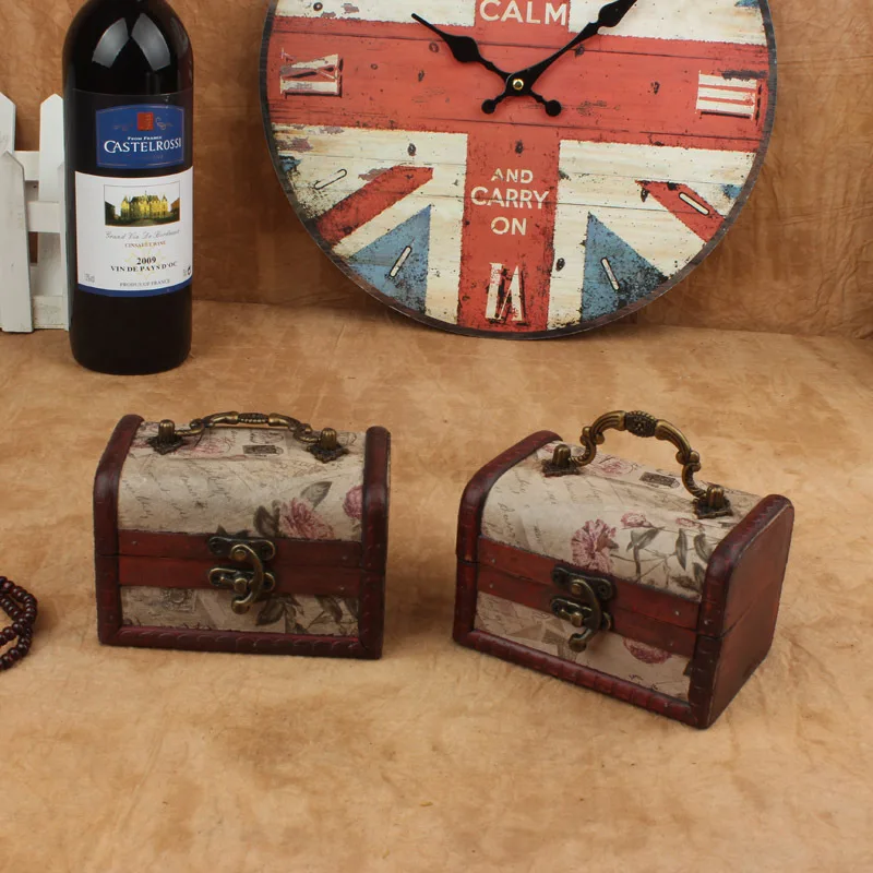 

Explosion models retro British style jewelry packaging box storage box Creative candy box wholesale custom crafts