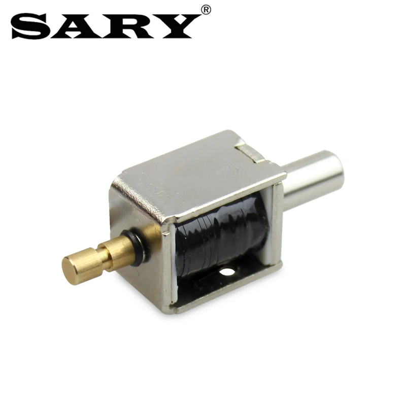 DC12V Mini electric lock push pull solenoid Electromagnet small electric bolt lock Electric control lock Electromagnetic lock