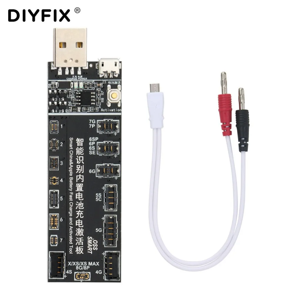 

DIYFIX Battery Charger Activation Plate Board Power Supply for iPhone 4-XR XS XS Max for Samsung xiaomi Huawei OPPO VIVO ZET