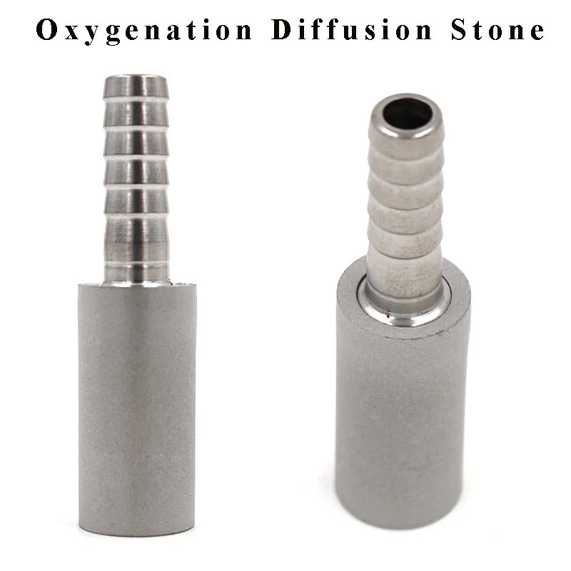 Homebrew Oxygenation Diffusion Stone 0.5 and 2 Micron  Steel Beer Carbonation Aeration For Beer Wine Tools Bar Free Shipping