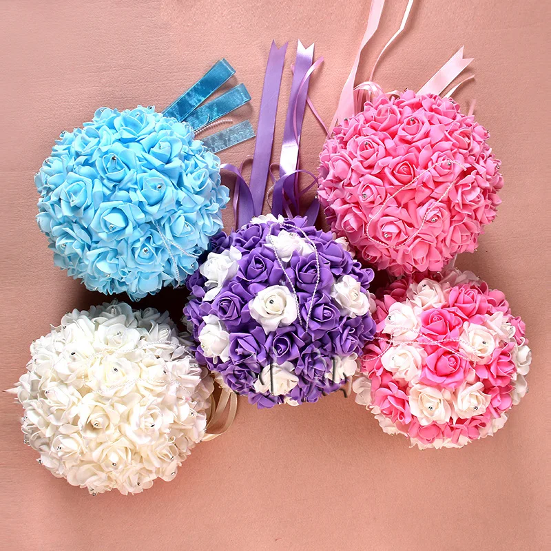 Wedding Decoration 25cm Handmade Wedding Festival Supplies Wholesale Wedding Bouquet Decoration Supplies Foam Flower