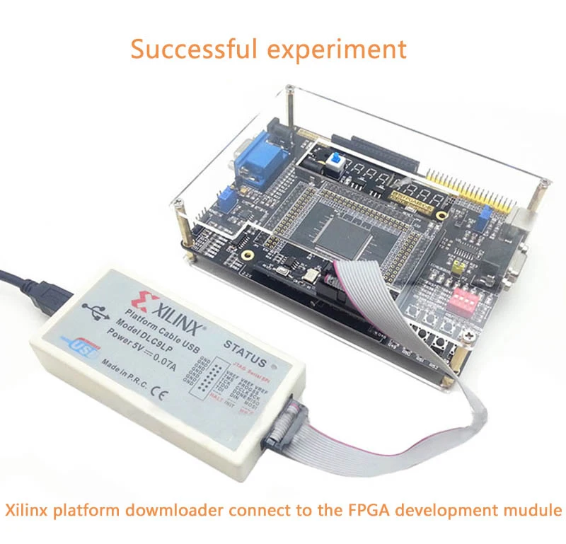 Xilinx Platform Cable DLC10 USB Download Cable Jtag Programmer for FPGA CPLD support XP/WIN7/WIN8/Linux CY7C68013A Beyond DLC9LP