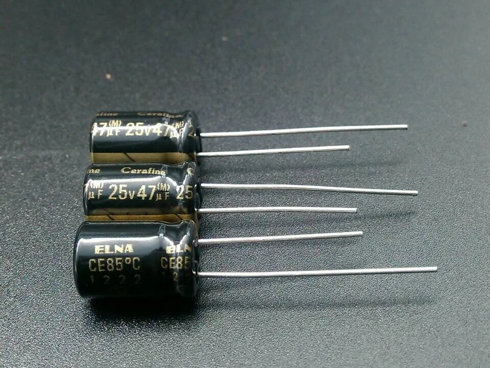 2020 hot sale 10pcs/30pcs ELNA ROA Cerafine 47uF/25V origl authentic 47uf25v new spot 2012 annual production free shipping