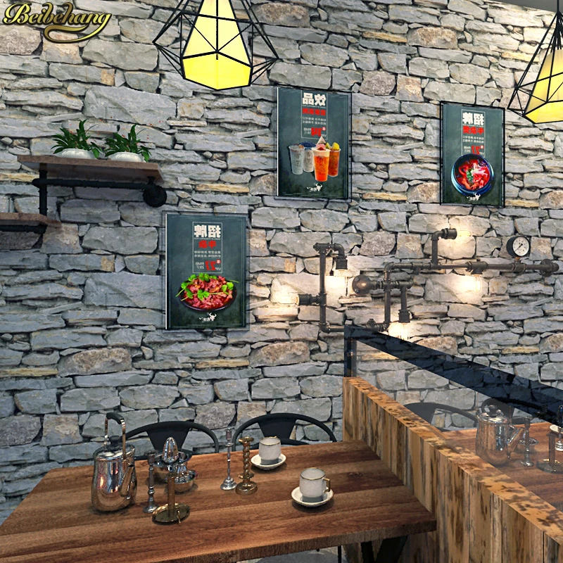 Beibehang papel de parede خمر الحنين الثقافة المصرية القديمة حجر فندق خلفية العتيقة ثلاثية الأبعاد ورق حائط الخلفية