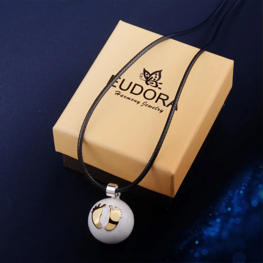 Retail Eudora Pregnancy Ball Jewelry Gift Chime Ball Mexican Bola Belly Sounds Pendant Harmony Bola Ball Pendants Necklace Gift