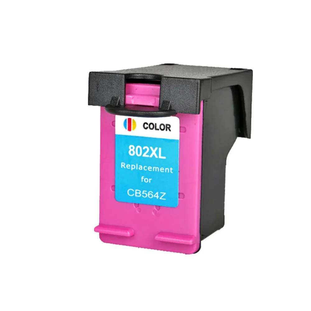 YLC 1PK 802 XL color Compatible ink cartridges For HP802 XL For HP DeskJet 1050 2050 3050 2150 3150 1010 1510 2540 printer