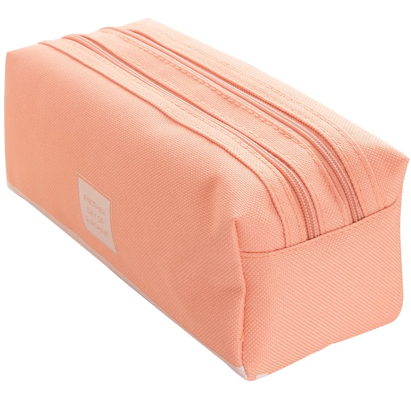 pencil case trousse scolaire pink ferace cartuchera para lapices school etui kawaii canvas large capacity kalem kutusu newme box