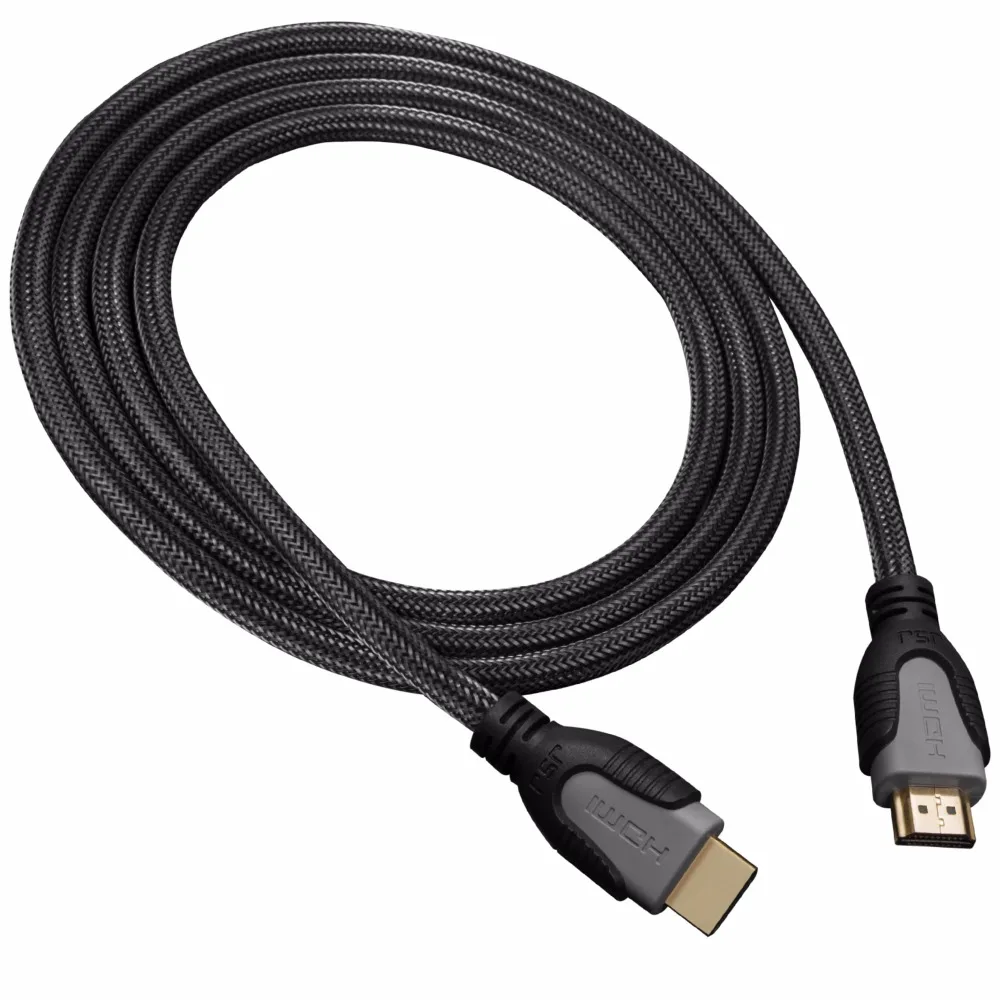 (1Meter) 4KX2K 3D HDMI Cable Type A 2.0version Male to Male  60FPS cable for HD TV LCD laptop PS3 projector computer cable