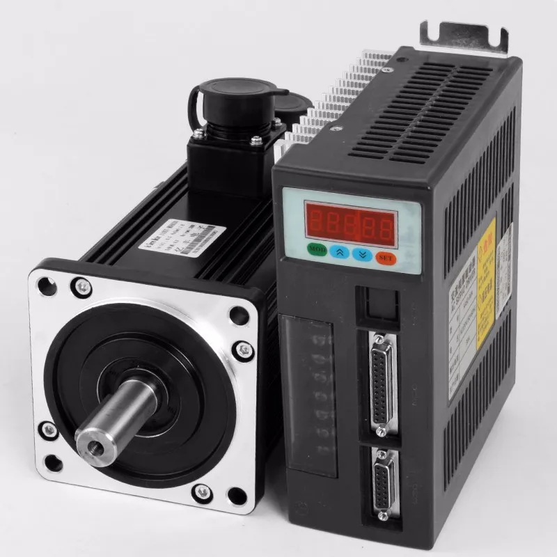 Imagem -05 - Jogos do Servo Motor da Máquina de Costura do Cnc Motorista Combinado com Cabo 1kw 130st-m10010 9.55n.m 1000rpm C.a. 130st M10010